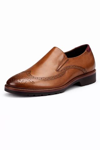 Mocasines Piel Marron T40