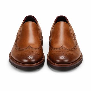 Mocasines Piel Marron T40