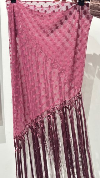 Montoncillo plumeti flamenca lila