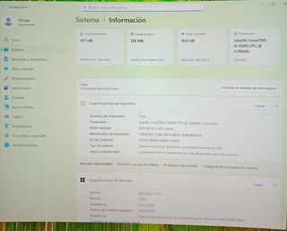 HP EliteDesk 800 G4 Mini PC i5-8500 16GB