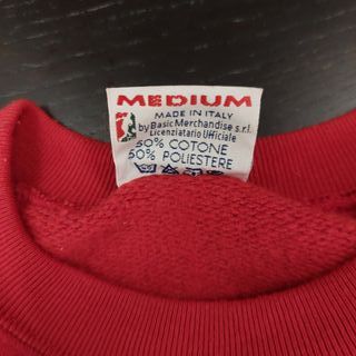 AC Milan felpa calcio vintage Parmalat 1990-1991 L