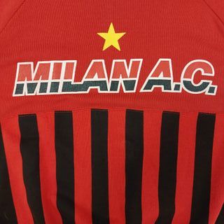 AC Milan felpa calcio vintage Parmalat 1990-1991 L