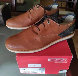 Zapatos Pikolinos Piel Marrón Talla 43 Nuevos