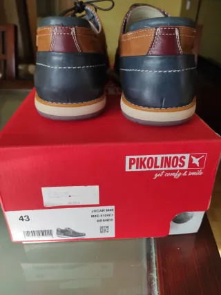Zapatos Pikolinos Piel Marrón Talla 43 Nuevos