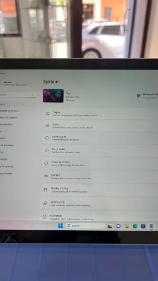 Microsoft Surface Pro 6 128GB Plata 8GB RAM i5