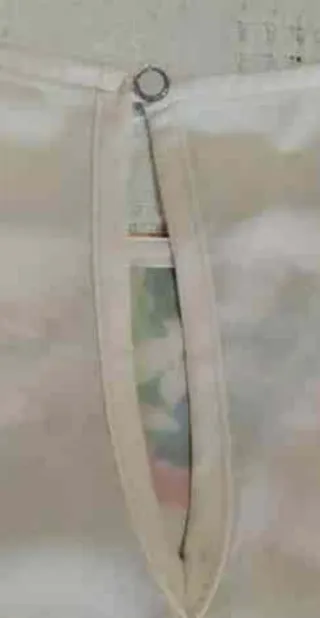 Blusa floral romántica beige multicolor