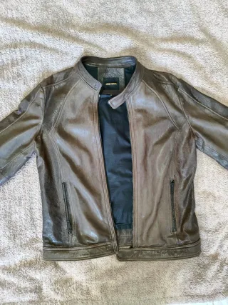 Chaqueta Cuero Antony Morato Marrón