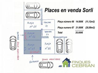 Garaje en venta en Alella