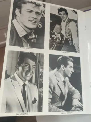 Cuadernos de Tarjetas Postales Cine Años 40-50