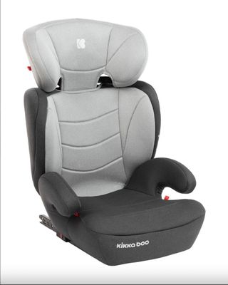 Silla Auto KikkaBoo Amaro Gris Isofix 15-36kg