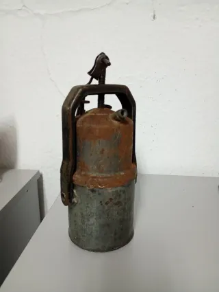 Lámpara de carburo FISMA PATENT