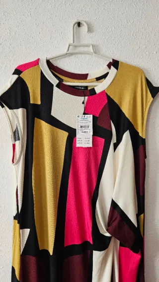 Vestido Sfera Talla L Geométrico