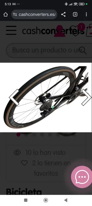 Bicicleta de carretera cube agree