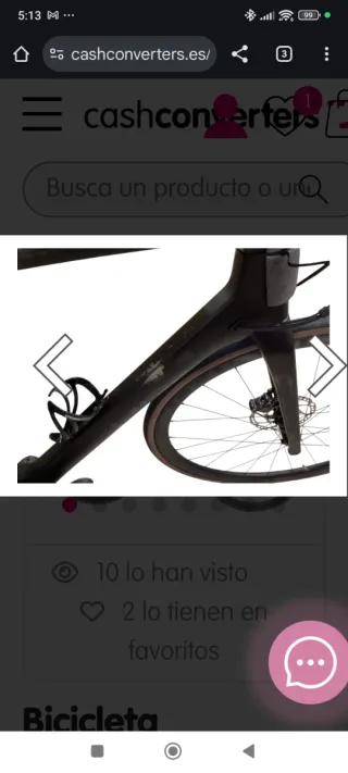 Bicicleta de carretera cube agree