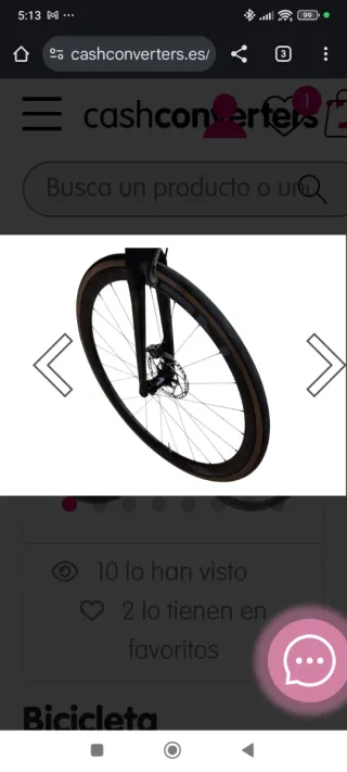 Bicicleta de carretera cube agree