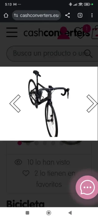 Bicicleta de carretera cube agree