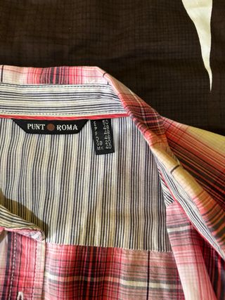 Camisa cuadros mujer