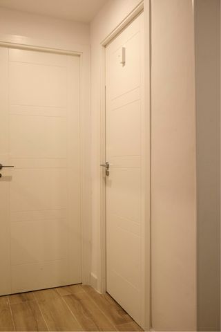 Puertas lacadas en blanco