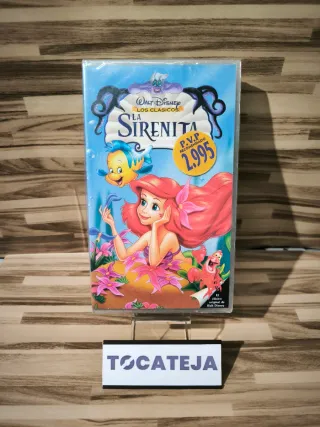 VHS La Sirenita - Walt Disney Clásicos