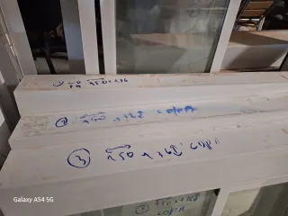 Ventana aluminio 150x136 doble cristal