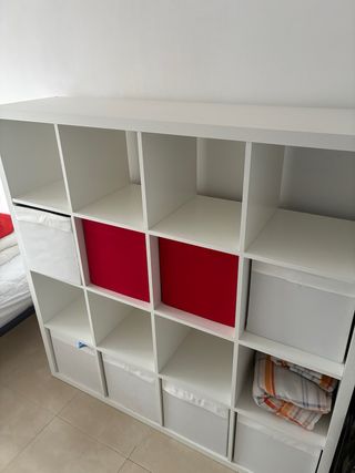 Estantería KALLAX 16 módulos Blanca