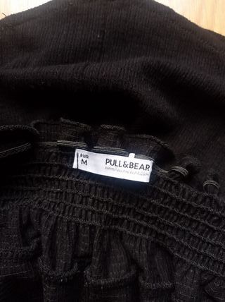 Blusa Pull&Bear Talla M Estampado Étnico