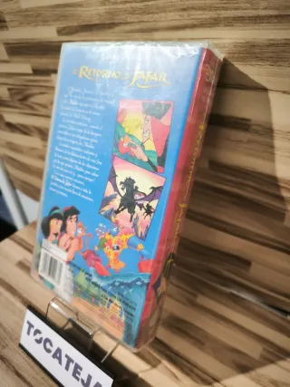 VHS El Retorno de Jafar Disney Español