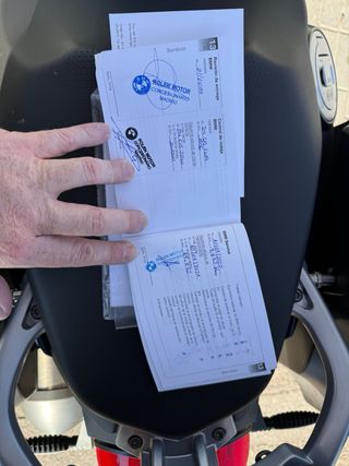 BMW F800GT 2019 Azul Última revisión hace 20km