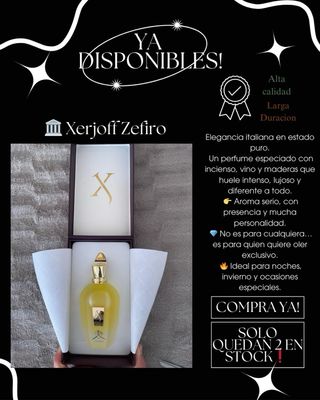 Xerjoff Zefiro 100ml Perfume Nicho