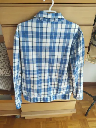 Sobrecamisa Zara cuadros hombre