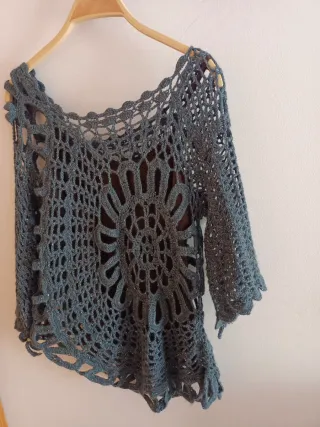 Top Crochet Hecho a Mano