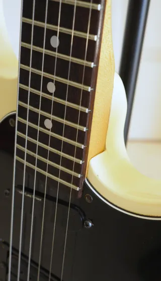 80s Fender HM Strat HS guitarra eléctrica