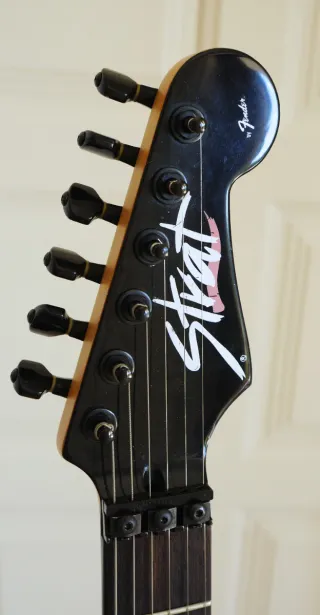 80s Fender HM Strat HS guitarra eléctrica