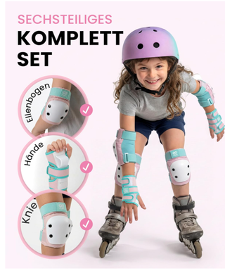 Set Protezioni Bambino Pattini/Skate