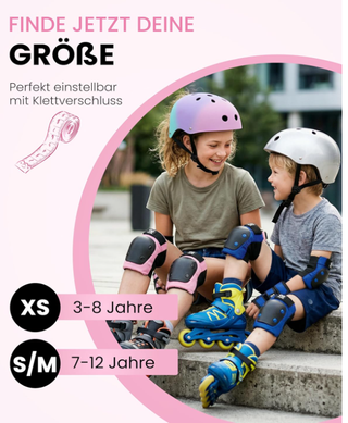 Set Protezioni Bambino Pattini/Skate