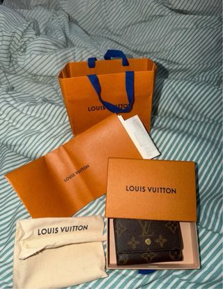 Cartera Louis Vuitton Marrón