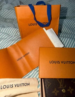 Cartera Louis Vuitton Marrón