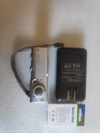 Canon Digital IXUS 400 Cámara Digital + Cargador +