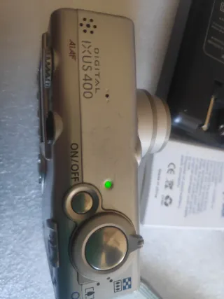 Canon Digital IXUS 400 Cámara Digital + Cargador +