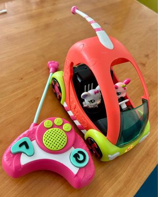 Littlest Pet Shop Coche Radio Control con figuras