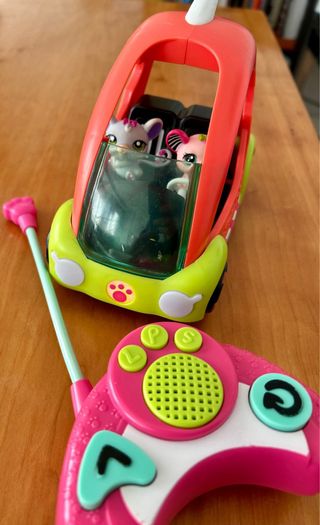 Littlest Pet Shop Coche Radio Control con figuras