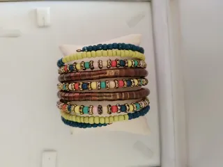 Pulsera elástica multicolor