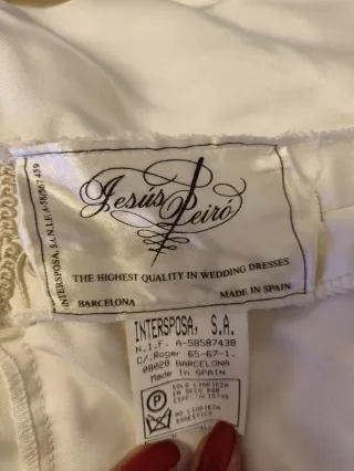 Vestido de Novia de Jesús Peiro