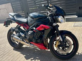 Triumph Street Triple 675R 2013 Negra/Roja