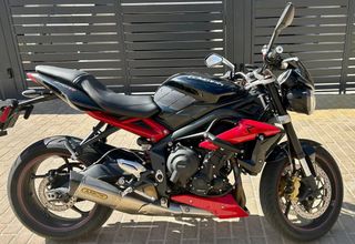 Triumph Street Triple 675R 2013 Negra/Roja