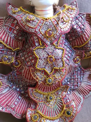 Marioneta Vintage Birmania Original