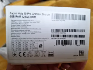 Xiaomi Redmi Note 10 Pro 4G