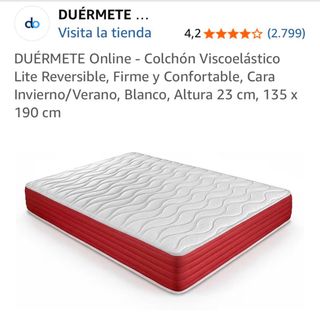 Colchón Duérmete, con un solo uso