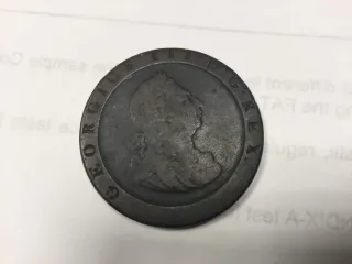 Moneda Antigua George III