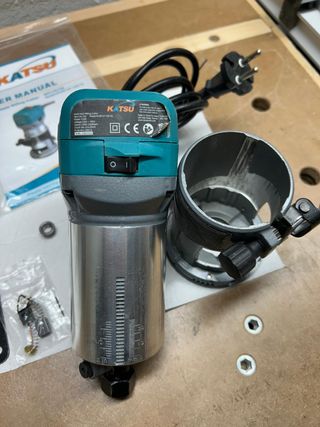 Fresadora de Madera Rebajadora Eléctrica KATSU